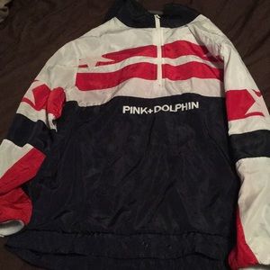 USA Pink-Dolphin Windbreaker
